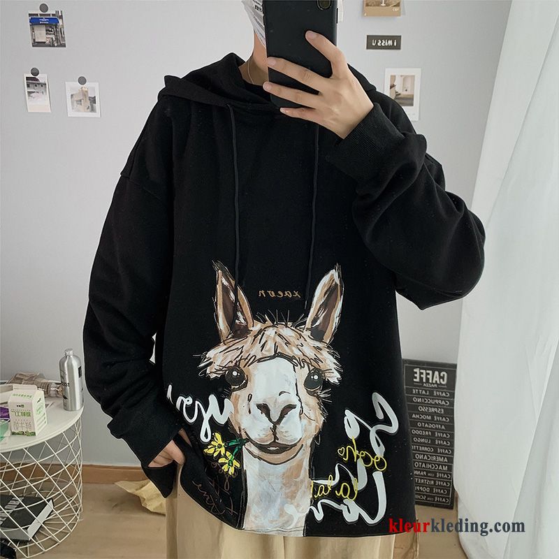 Voorjaar Mooi Groen Heren Losse Super Hoodie Jas