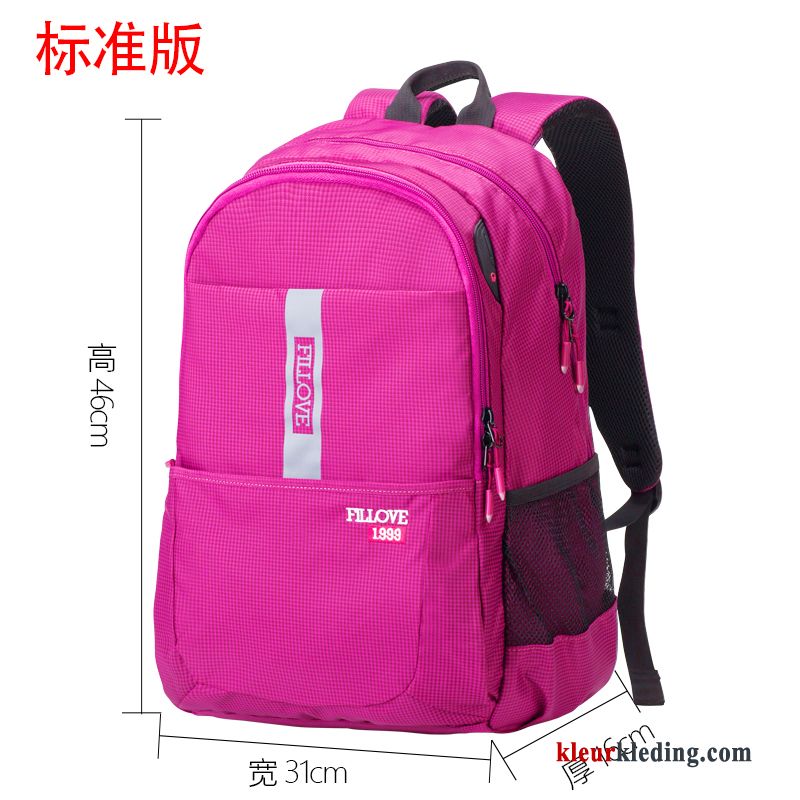 Wandelrugzak Lichte Alpinisme Purper Outdoor Reizen Casual Rugzak Schooltas Dames