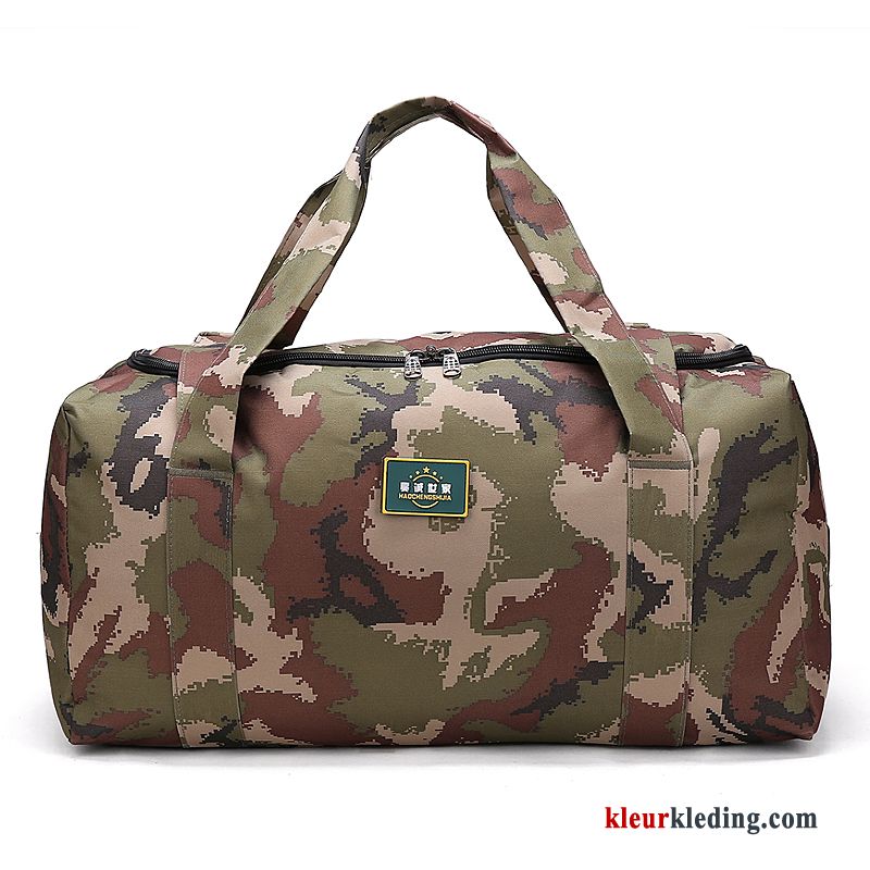 Wandelrugzak Nieuw Heren Tas Groen Camouflage Dames Reizen Super