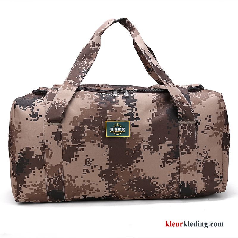 Wandelrugzak Nieuw Heren Tas Groen Camouflage Dames Reizen Super