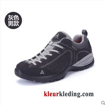 Wandelschoenen Herfst Outdoor Waterdicht Trekking Ademende Mannen Grote Maten Schoenen Heren Blauw