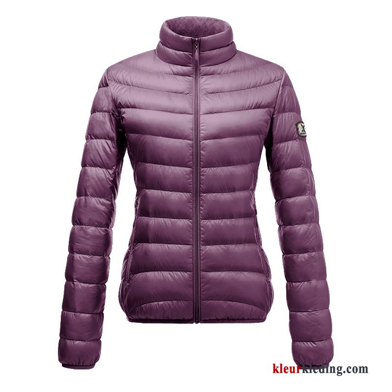 Winter Kleding Jas Mode Speciale Dames Kort Lichte En Dun Donsjack