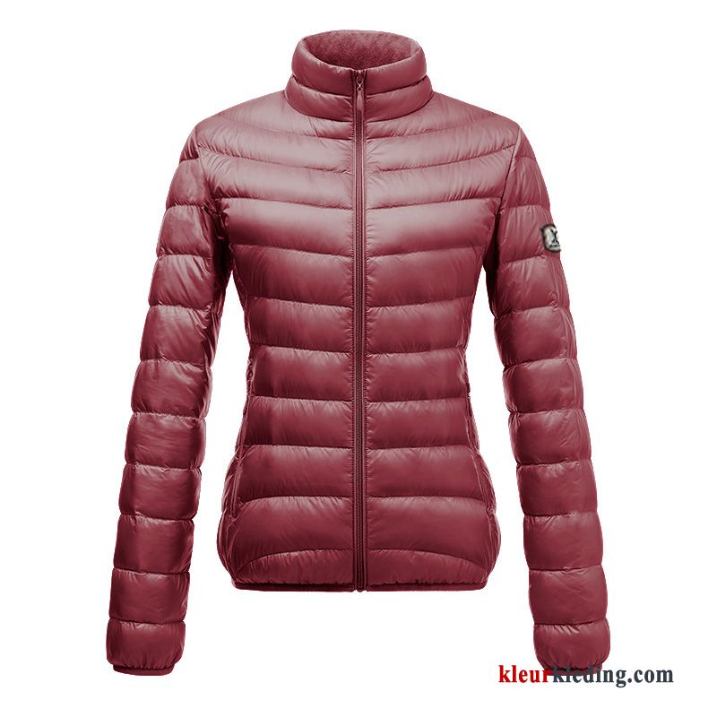 Winter Kleding Jas Mode Speciale Dames Kort Lichte En Dun Donsjack