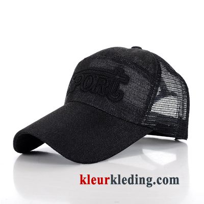 Zonnehoeden Petten Heren Honkbal Hoed Grijs Zomer Outdoor Mesh