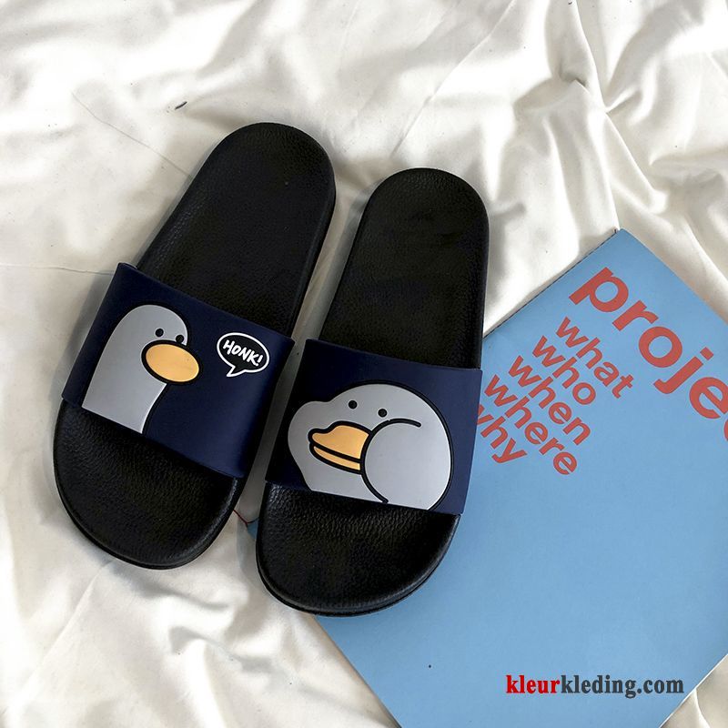 Heren Slipper Lovers Jeugd Persoonlijk Voorjaar Strand Bovenkleding Donker Alle Wedstrijden Blauw