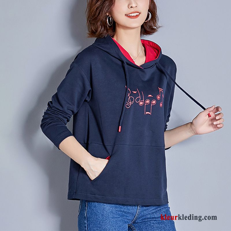 Hoodie Met Capuchon Dunne Casual Jasje Kort Trend Voorjaar Dames