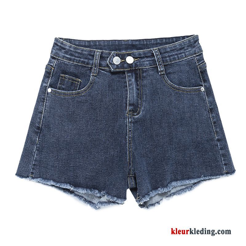 Korte Broek Losse Denim Dunne Dames Nieuw Zomer Hoge Taille