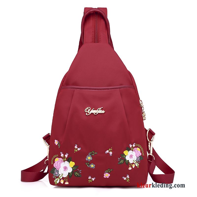 Nieuw Rugzak Alle Wedstrijden Mini Messenger Tas 2019 Canvas Dames Rood