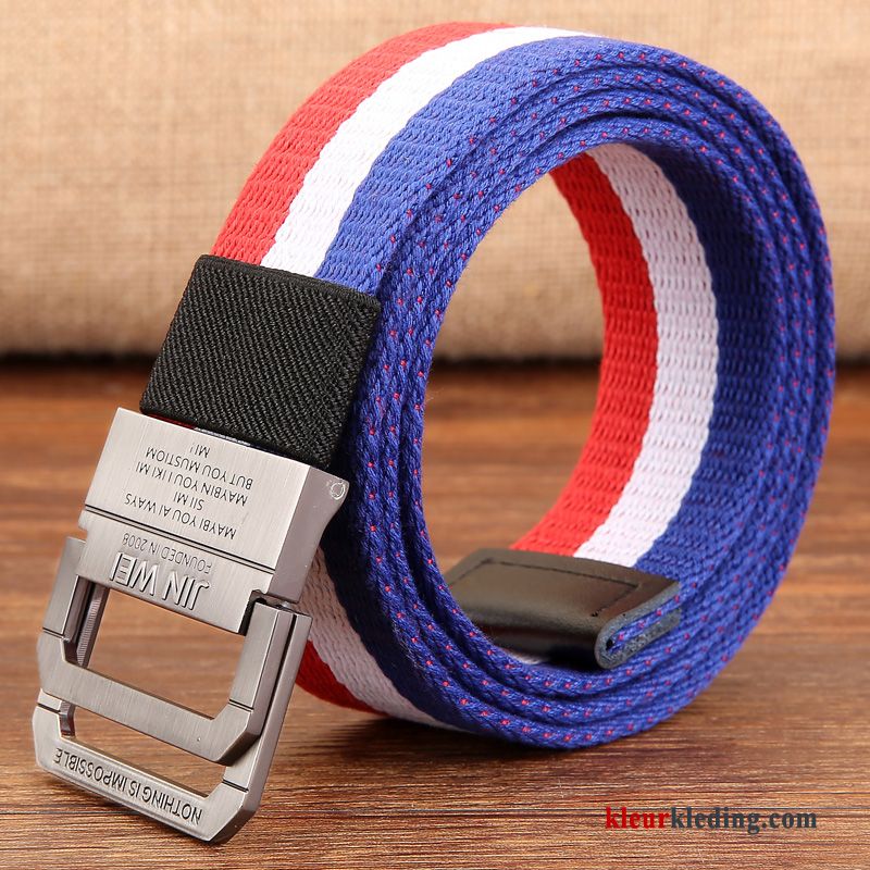 Outdoor Riem Verlengen Student Tiener Heren Canvas Mode