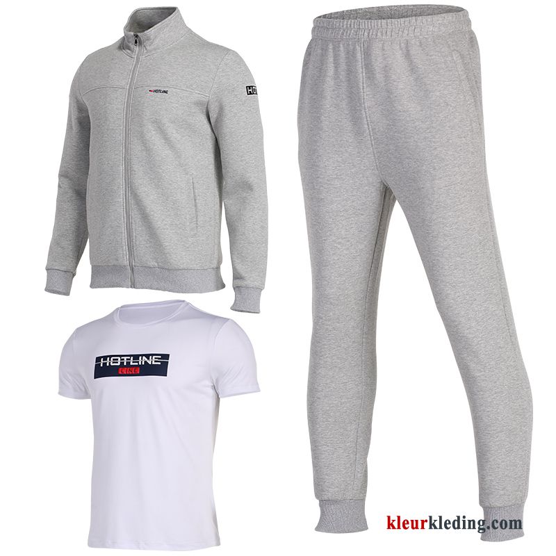 Pak Mannelijk Specialiteit Sport Geschiktheid Sportkleding Casual Running Kleding Heren