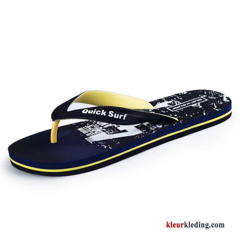 Slipper Outdoor Strand Persoonlijk Rubber Student Zomer Schoenen Kleur Heren