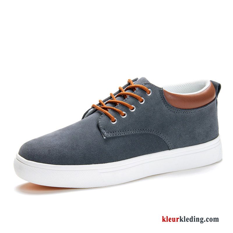 Sportschoenen Skateboard Schoenen Sport Sleehak Trend 2018 Alle Wedstrijden Mannen Casual Heren Blauw