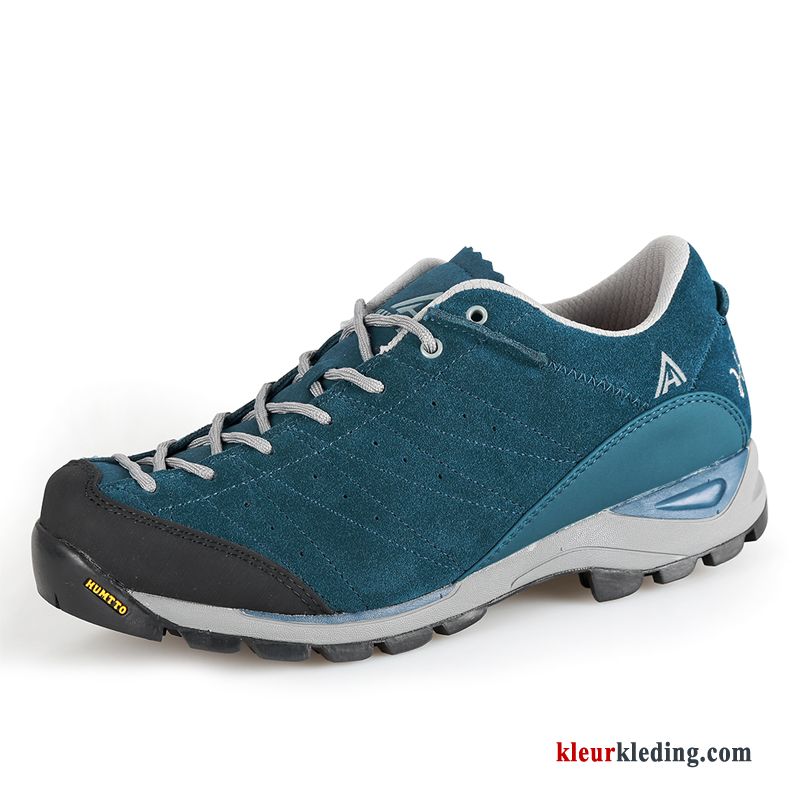 Wandelschoenen Outdoor Ademende Trekking Schoenen Reis Donker Herfst Casual Heren Blauw