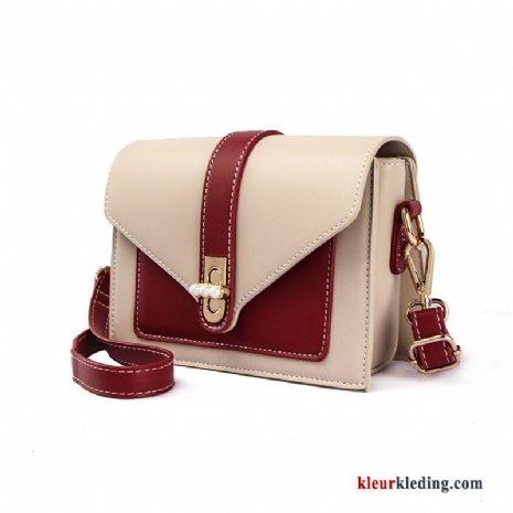 2019 Dames Mode Schoudertas Mini Messenger Tas Zomer Trend Rood