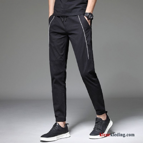 Casual Broek Dunne Zomer Potlood Broek Trend Heren Mannelijk Slim Fit