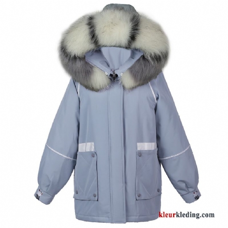 Comfortabele Winter Katoenen Jas Mode Warme Dames Lange Mouwen Eenvoudige