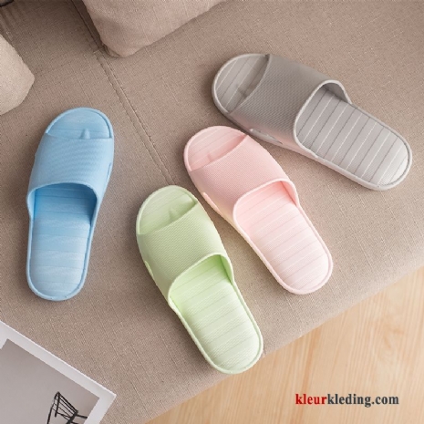 Dames Binnen Zomer Lovers Kleur Slippers Pantoffels Vrouwen Schoenen