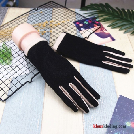 Dames Handschoen Schattig Dun Blijf Warm Winter Herfst Touchscreen Student Mode