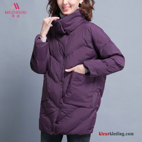 Donsjack Katoenen Jas Winter Kleding Trend Warme Casual Grote Maten Losse Nieuw Dames