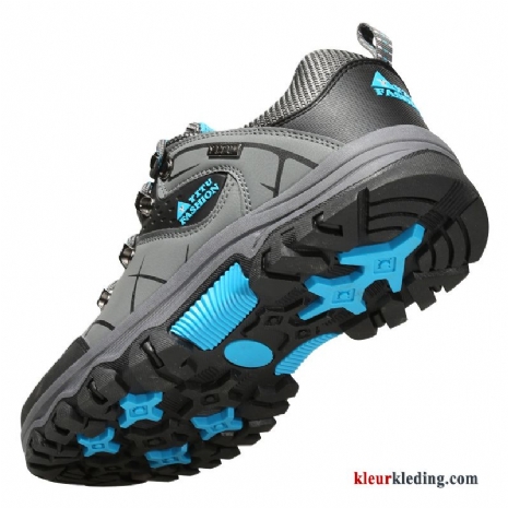 Grote Maten Winter Antislip Wandelschoenen Warm Laag Katoen Trekking Heren