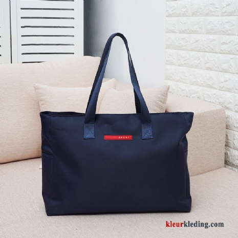 Handtas Dames Heren Sport Waterdicht Tas Diepe Reizen Lichte Blauw