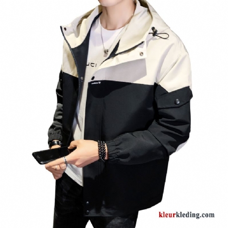 Heren Comfortabele Casual Jack Cargo Mooi Zwart Hoodie Trend