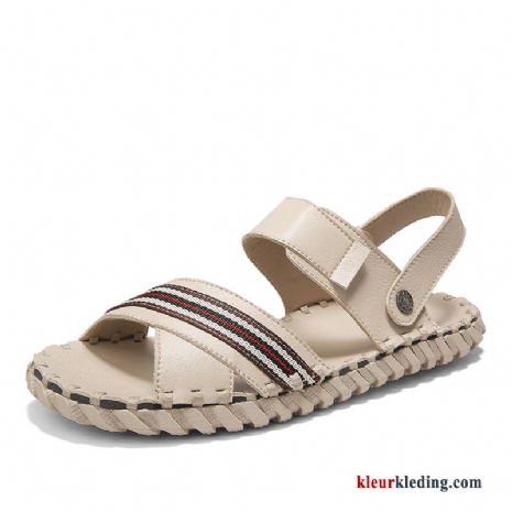 Heren Mannen Trend Rome Sandaal Casual Sport Strand Zomer Kaki