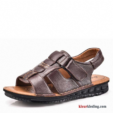 Heren Sandaal Antislip Strand Zachte Zolen Zomer Pantoffels Trend Casual Mannen