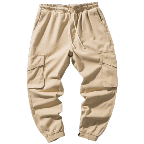 Heren Student Cargo Broek Mannelijk Dunne Zomer Strak Trend Casual