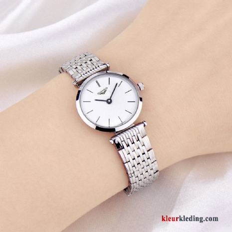 Horloge Trend Mode Automatisch Dames Quartz Horloge 2019 Nieuw Wit