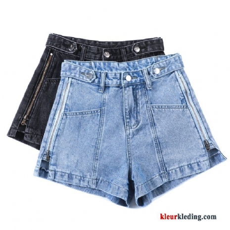 Korte Broek Losse Dunne Blauw Nieuw Rood Super Denim Hete Broek Dames