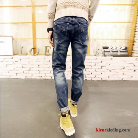 Mini Broek Spijkerbroek Jeans Grote Maten Heren Herfst Voorjaar Trend