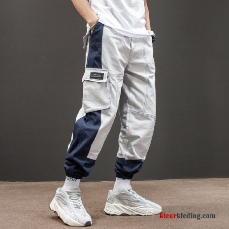 Nieuw Broek Hip-hop Losse Herfst Heren Strak Cargo Broek