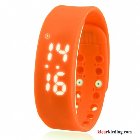 Persoonlijkheid Mode Horloge Heren Sport Trend Dames Student Oranje