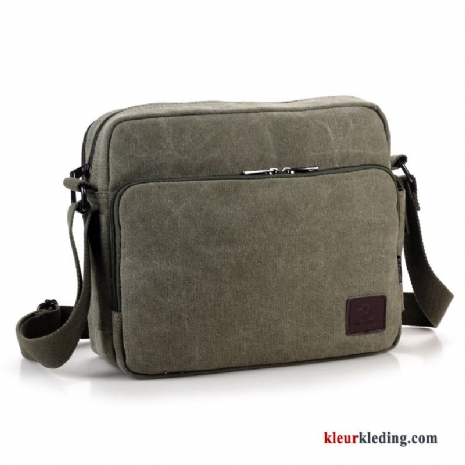 Praktisch Tas Casual Messenger Tas Heren Schoudertas Nieuw Groen