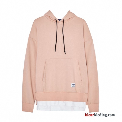 Pullover Roze Trend Mannelijk Hoodie Hip-hop Heren Jas