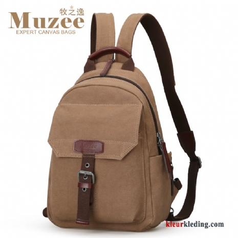 Rugzak Borst Tas Schooltas Licht Messenger Tas Mini Reizen Heren