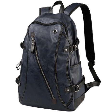 Rugzak Student Casual Gemiddelde Tas Heren Computer Tas Schooltas Blauw