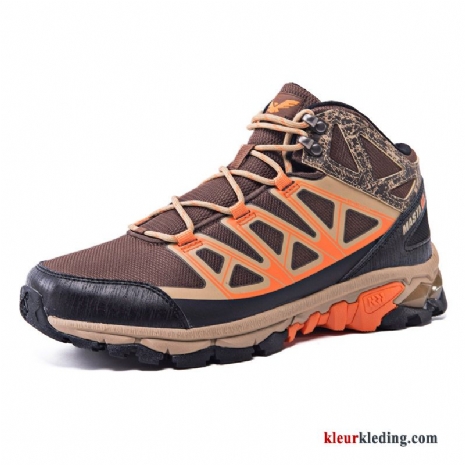 Schoenen Wandelschoenen Outdoor Hoge Mannen Herfst Antislip Slijtvastheid Heren