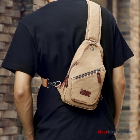 Schoudertas Casual Borst Tas Canvas Messenger Tas 2018 Rugzak Heren