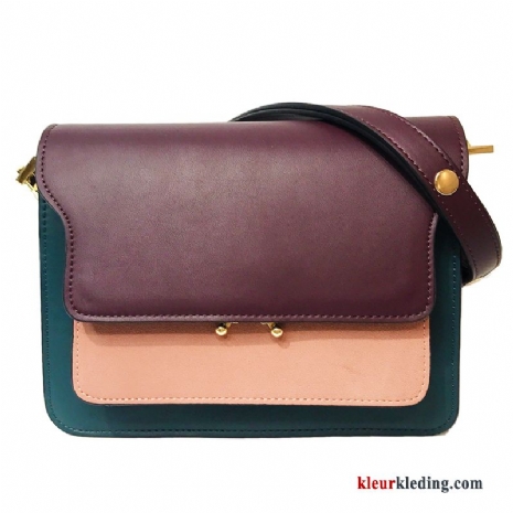 Schoudertas Dames Purper Orgel Nieuw Tas Eenvoudig Messenger Tas Mini