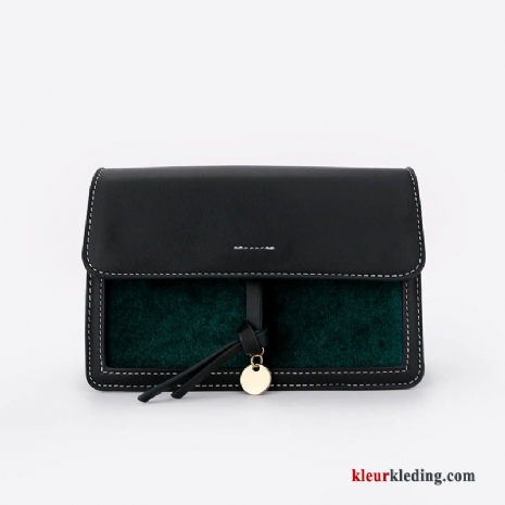 Schoudertas Mode Groen Dames Tas Messenger Tas Mini Nieuw Vintage