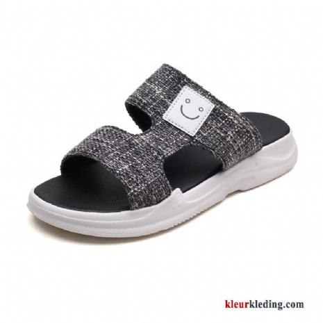 Slipper 2018 Pantoffels Mannen Bovenkleding Sandaal Strand Mode Trend Heren Grijs