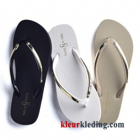 Slipper Plat Bovenkleding Mode Vrouw Pantoffels 2018 Zomer Kleur Dames