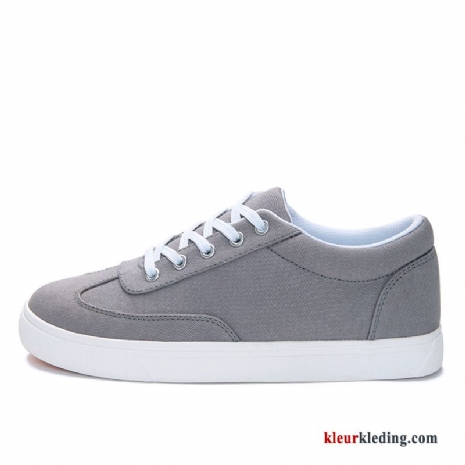 Sportschoenen Trend Schoenen Skateboard Schoenen Textiel Alle Wedstrijden Casual Sport Mannen Heren Grijs