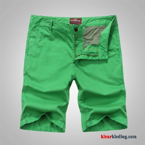 Strand Dun Casual Trend Zomer Korte Broek Heren Groen