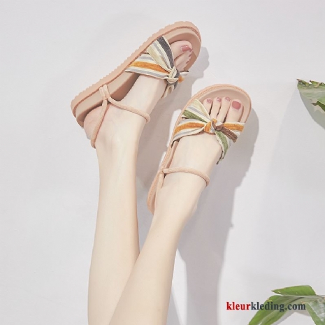 Student Zomer Vrouwen Trend Mode Sandaal Plat Pantoffels Dames