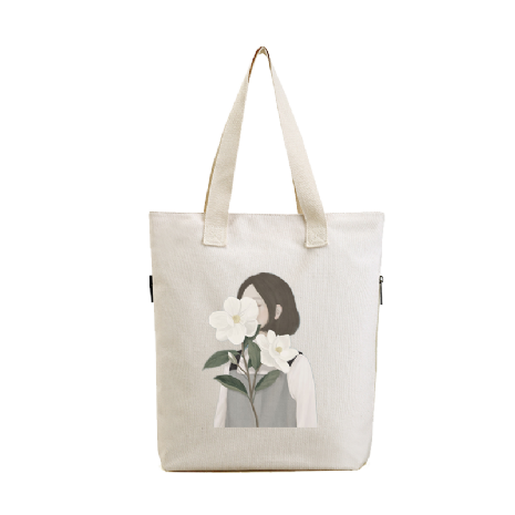 Tas Dames Schoudertas Canvas Ademend Vers Handtas Casual Wit