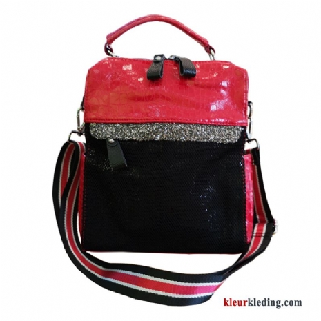 Tas Rugzak Nieuw Pailletten Messenger Tas Gazen Dames Multi-purpose Rood