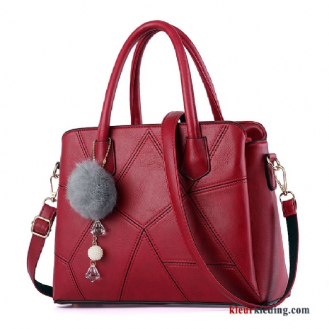 Tas Schoudertas Mode Dames Nieuw Huwelijk Handtas Trend Rood